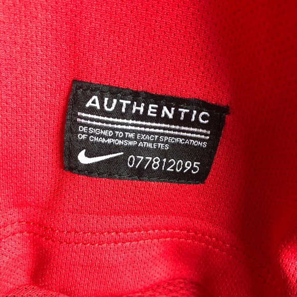 Nike Manchester United Englan Soccer Fútbol Jersey - Picture 4 of 8